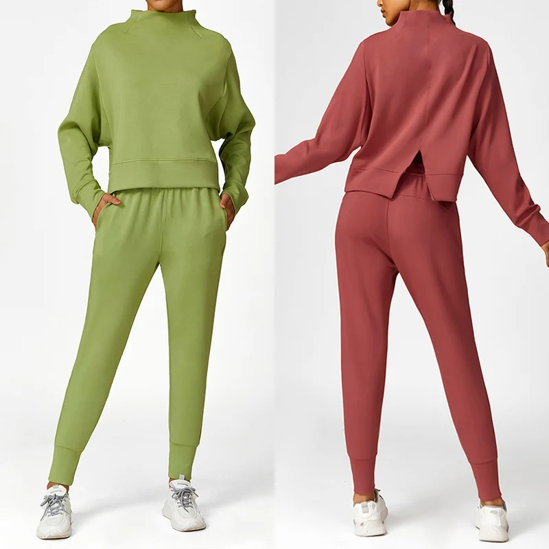 Yoga Fitness Hoodie - Sport Hoodie Yoga Sets Vrouwen Outfits