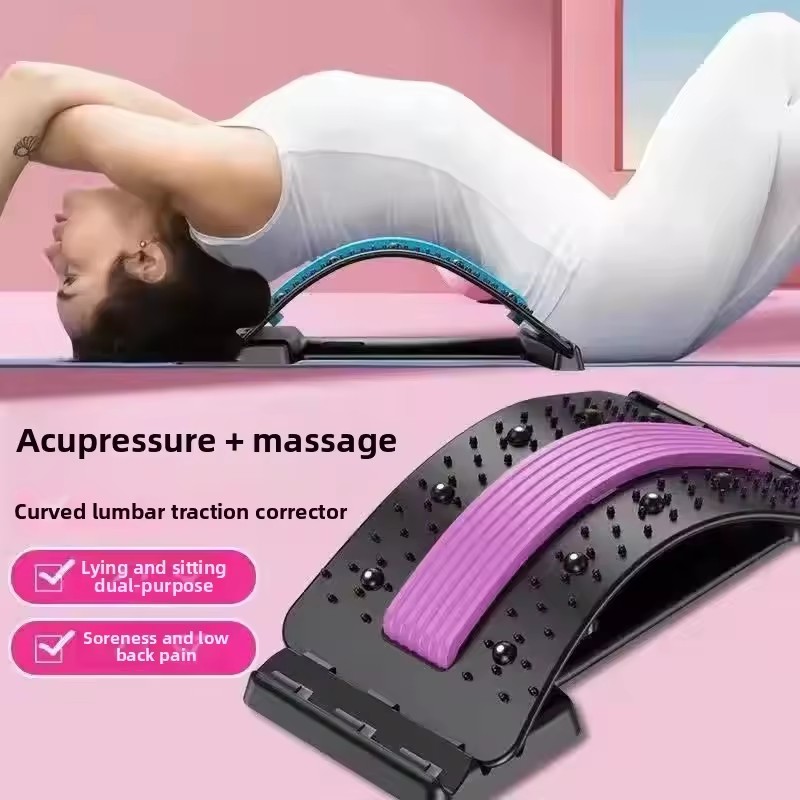 Posture Corrector Back - Magnetische rugmassage spierontspanningsrekker houdingtherapie corrector rugstrekker