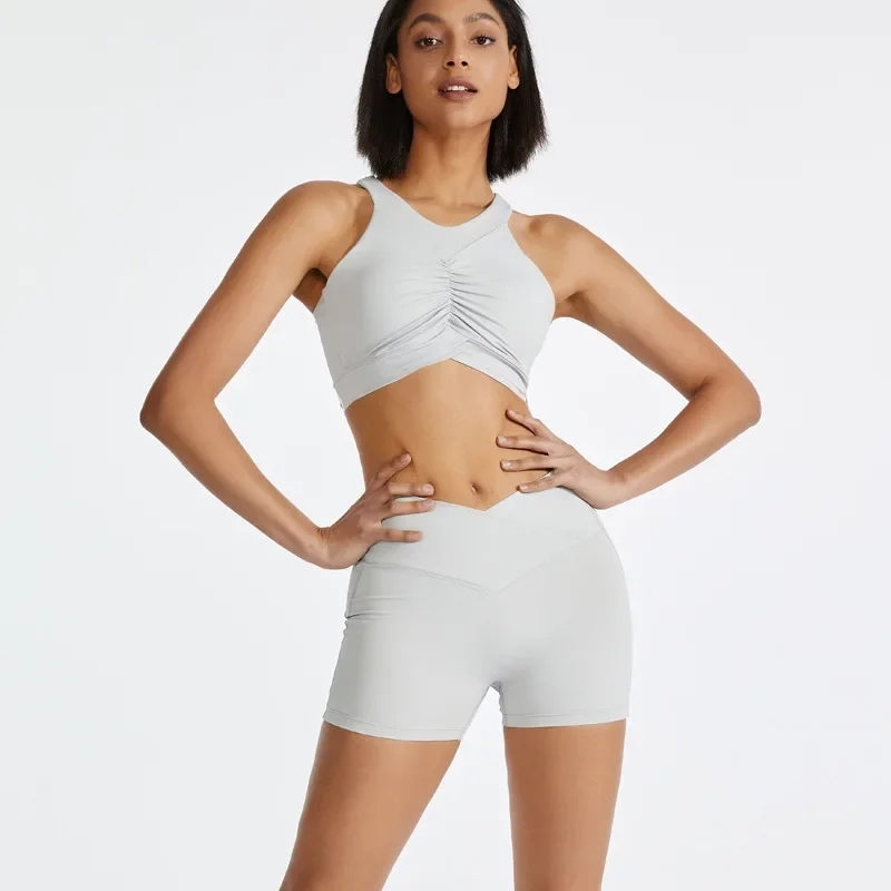 Yoga Fitness Hoodie - 2026 Yoga Sets Dames Crop Top
