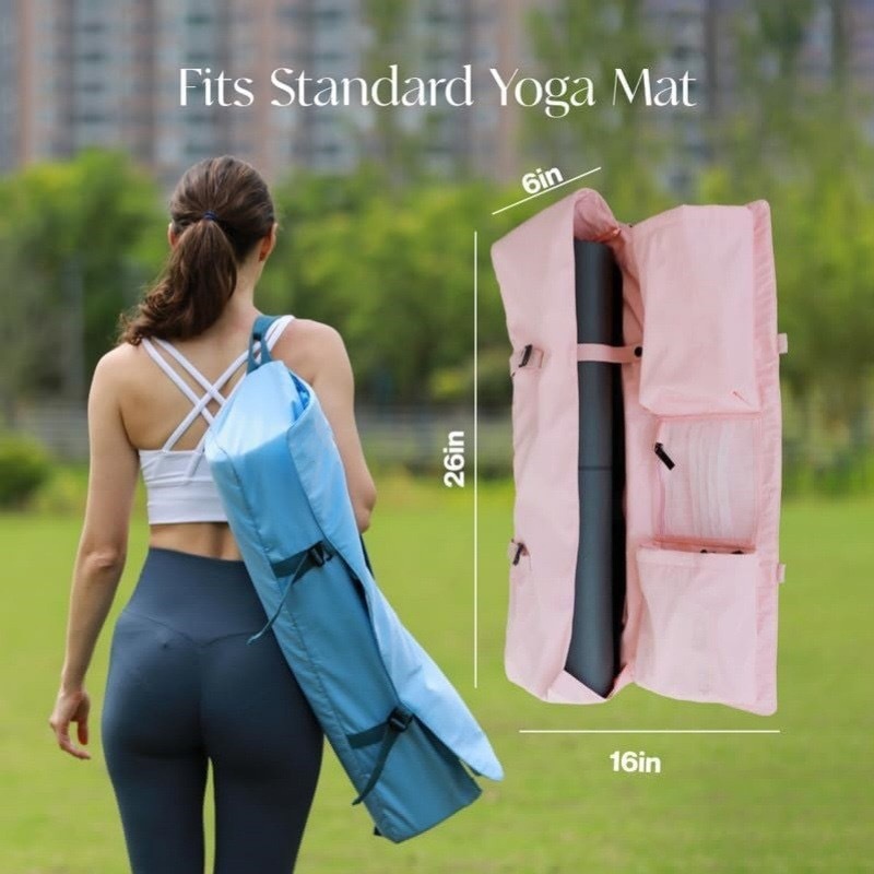 Yoga Of Fitness - Yogatas, opbergtas voor yogamat, met verstelbare