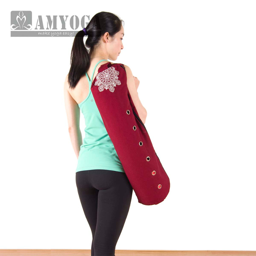 Yoga Mat For Fitness - Canvas yogamat tas, schoudertas, gymmat tas,
