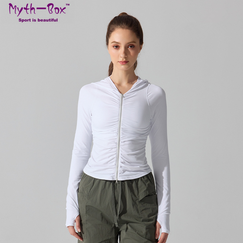 Yoga Fitness Hoodie - Herfst Dames Yoga Jassen Dunne Slanke