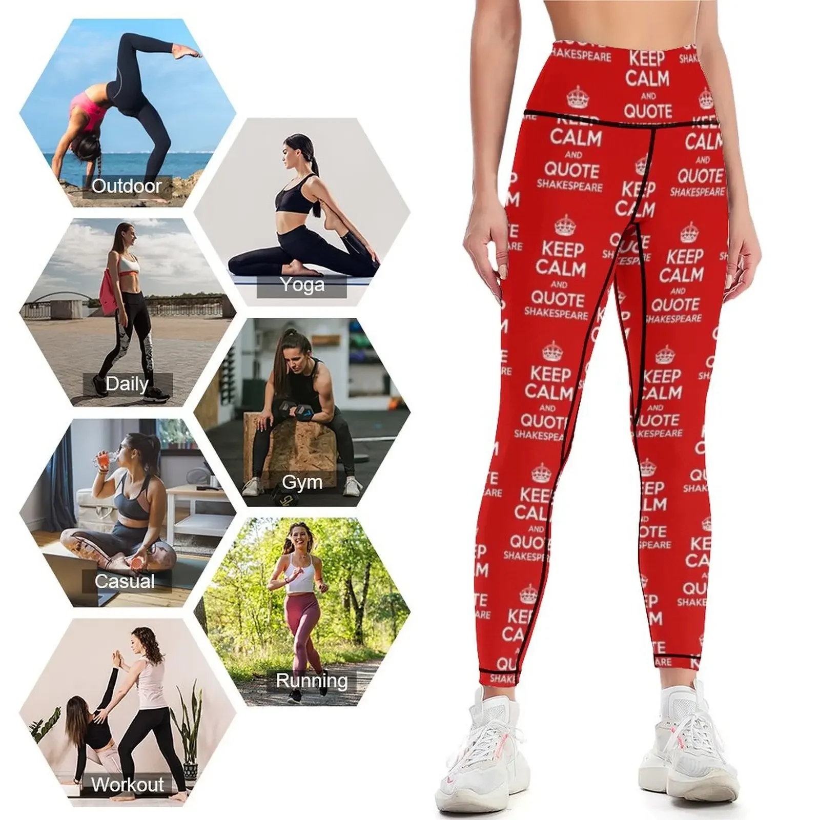 Keep Calm & Quote Shakespeare  - Yoga Fitness Quotes recensie en prijs