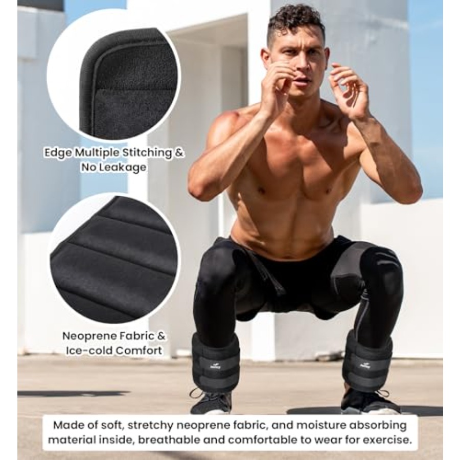 Enkelgewichten voor fysiothera - Ankle Weights recensie en prijs