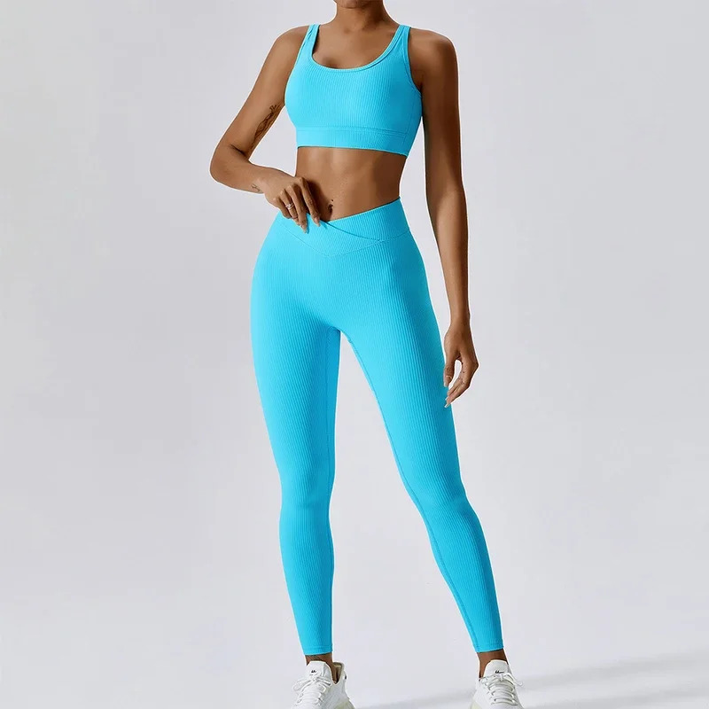 Geribbelde yogaset sportkledin - Yoga Fitness Hoodie recensie en prijs