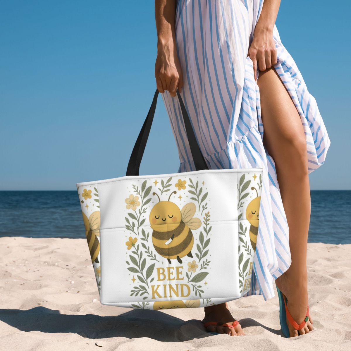 Bee Kind Cute Bumblebee Floral - Yoga Fitness Quotes recensie en prijs