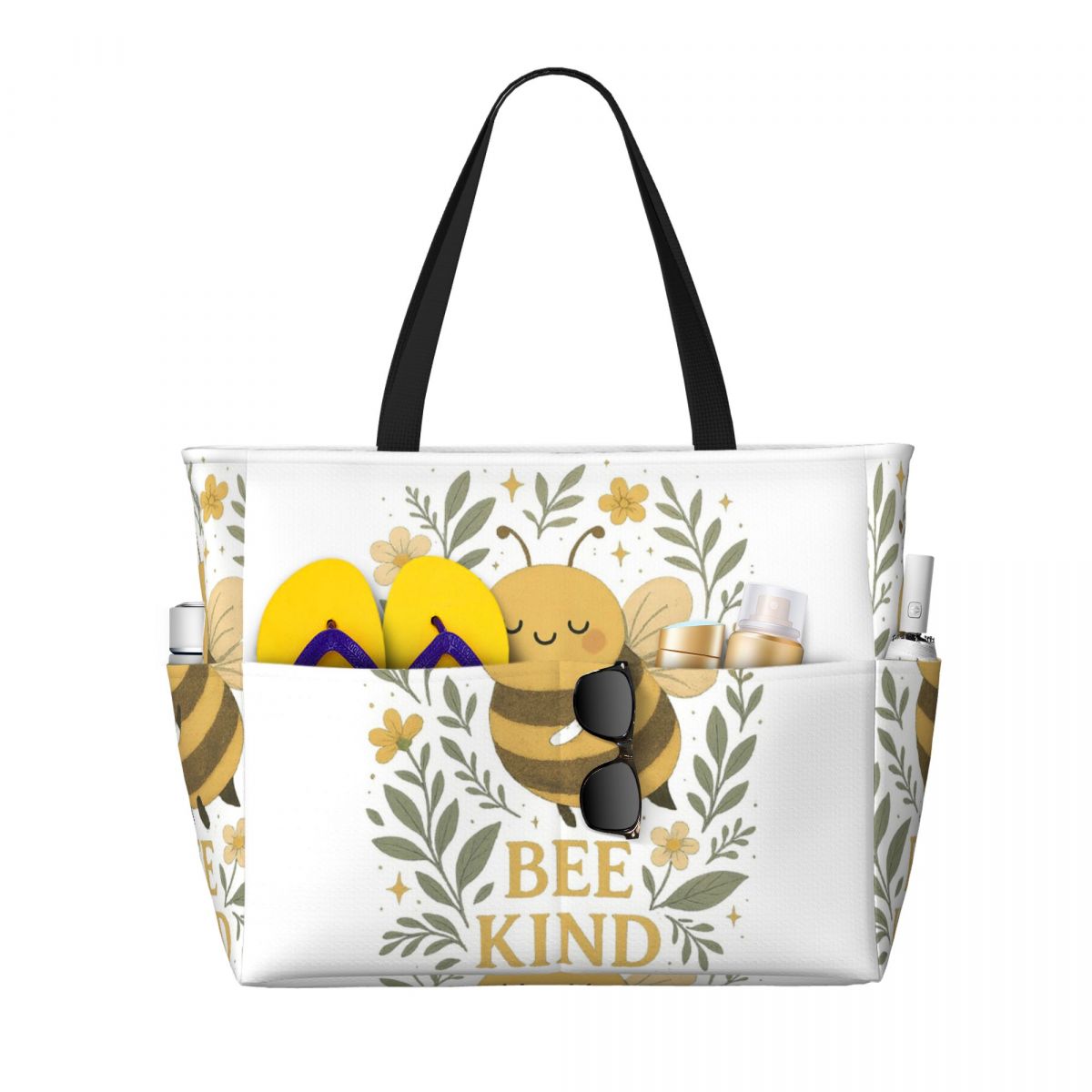 Bee Kind Cute Bumblebee Floral - Yoga Fitness Quotes recensie en prijs