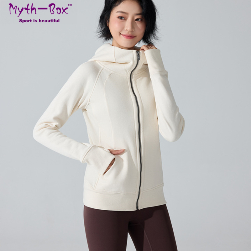 Winter Dames Sportjassen Fleec - Yoga Fitness Hoodie recensie en prijs