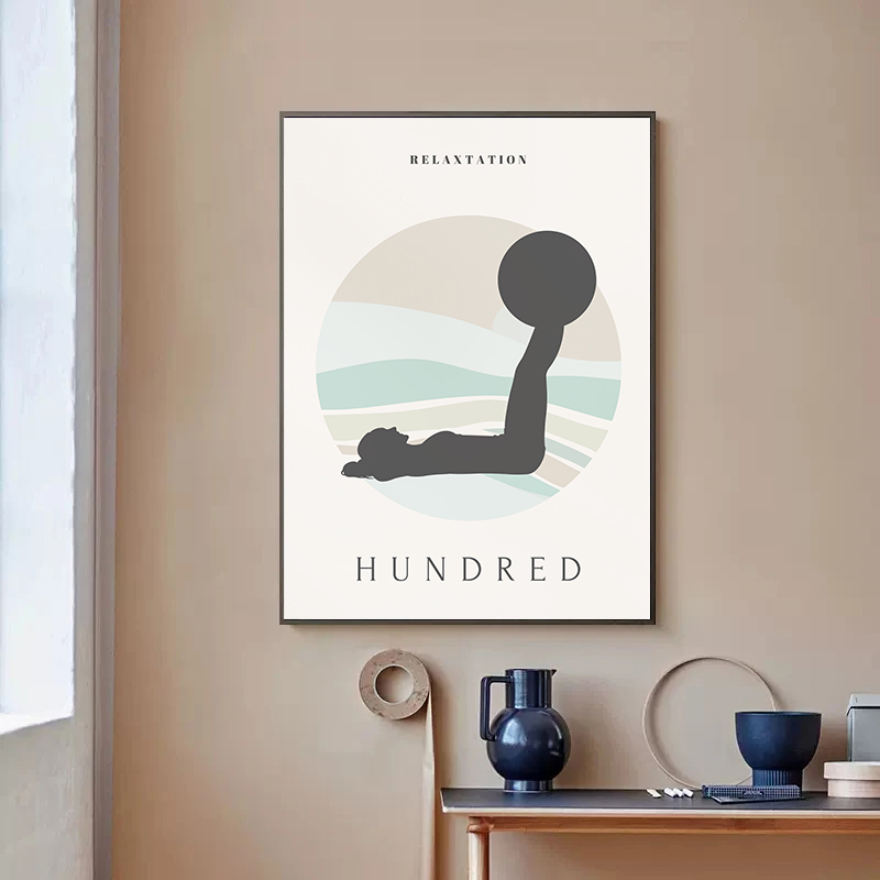 Minimalistische Pilates Yoga F - Yoga Fitness Quotes recensie en prijs