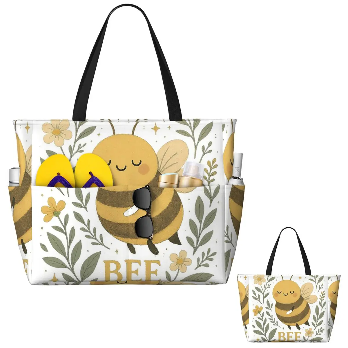 Bee Kind Cute Bumblebee Floral - Yoga Fitness Quotes recensie en prijs