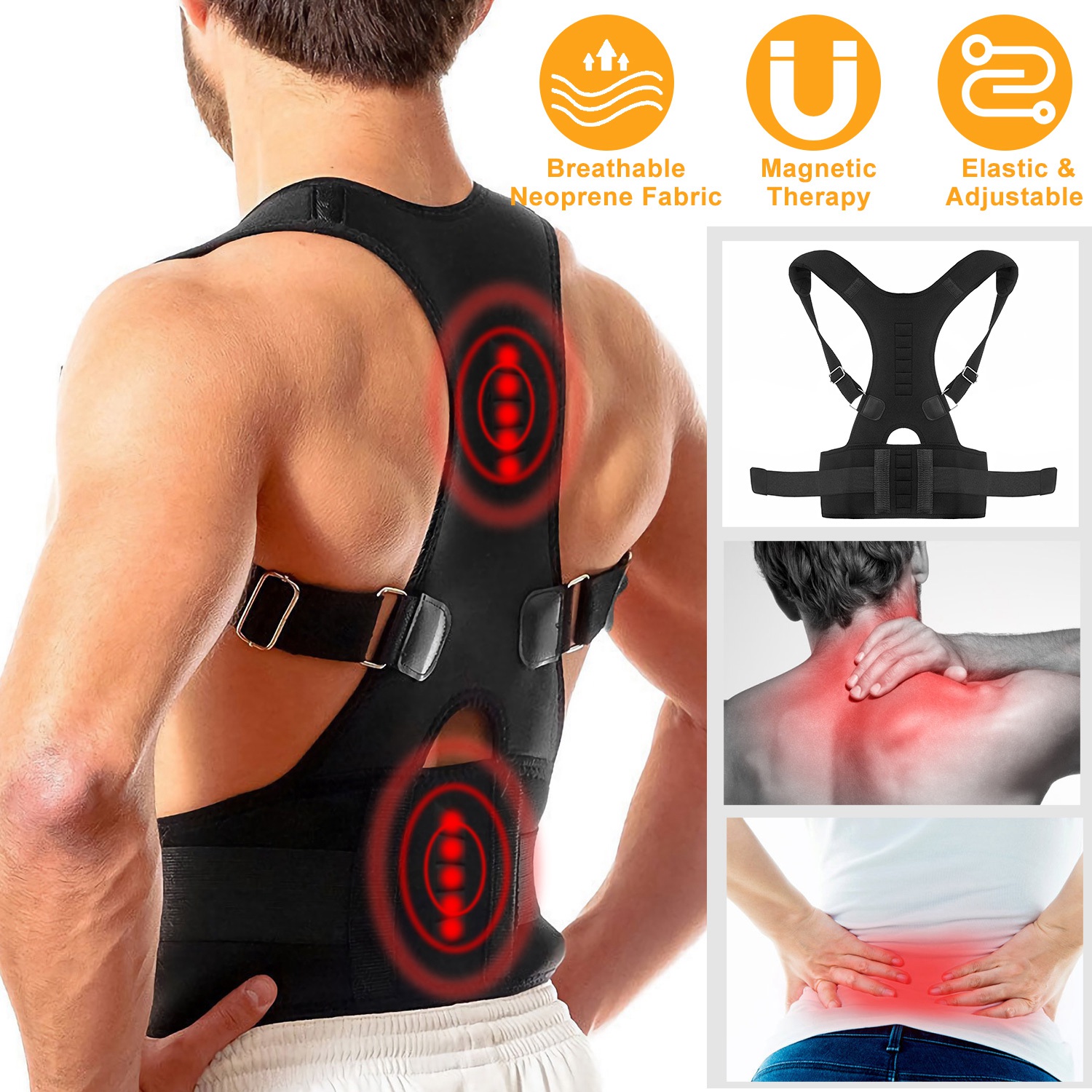 Volledige rugondersteuning Sha - Posture Corrector Back recensie en prijs