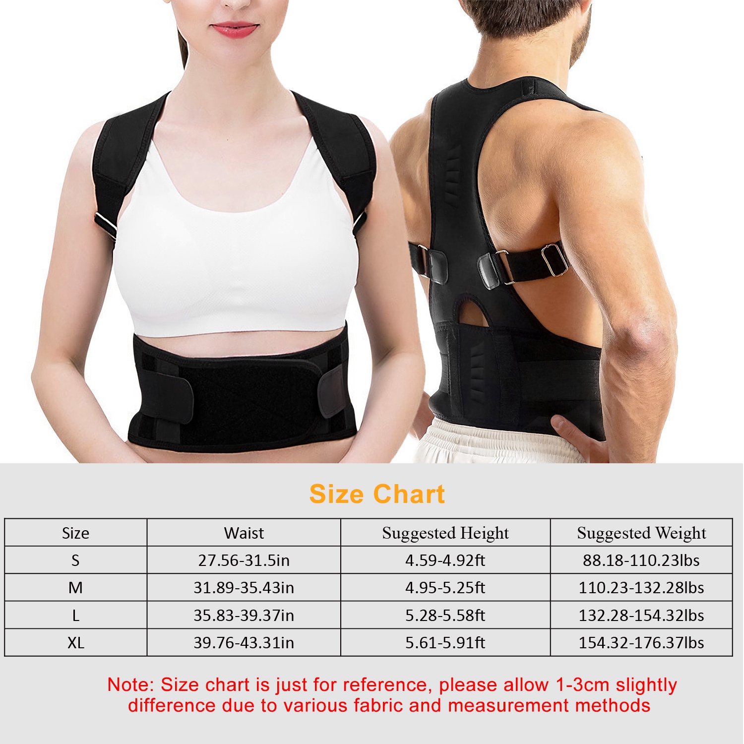 Volledige rugondersteuning Sha - Posture Corrector Back recensie en prijs