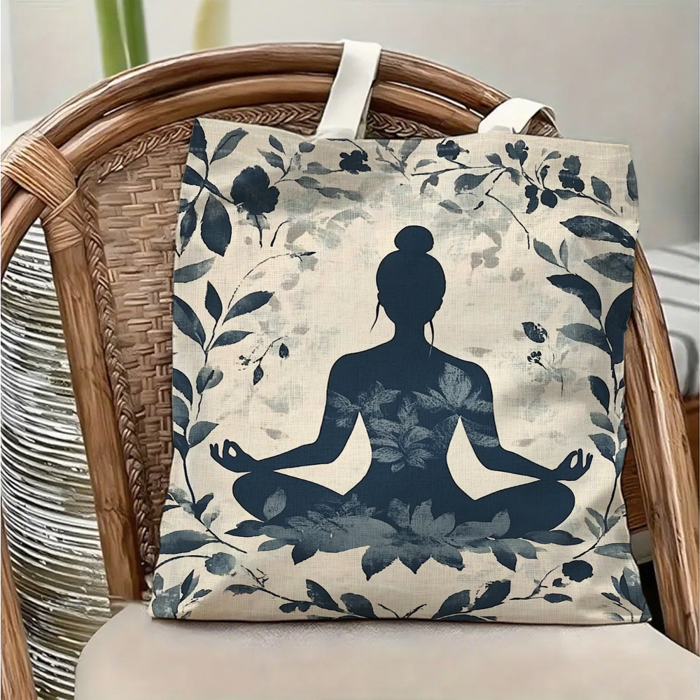 1-delige canvas schoudertas me - Yoga Fitness Gifts recensie en prijs