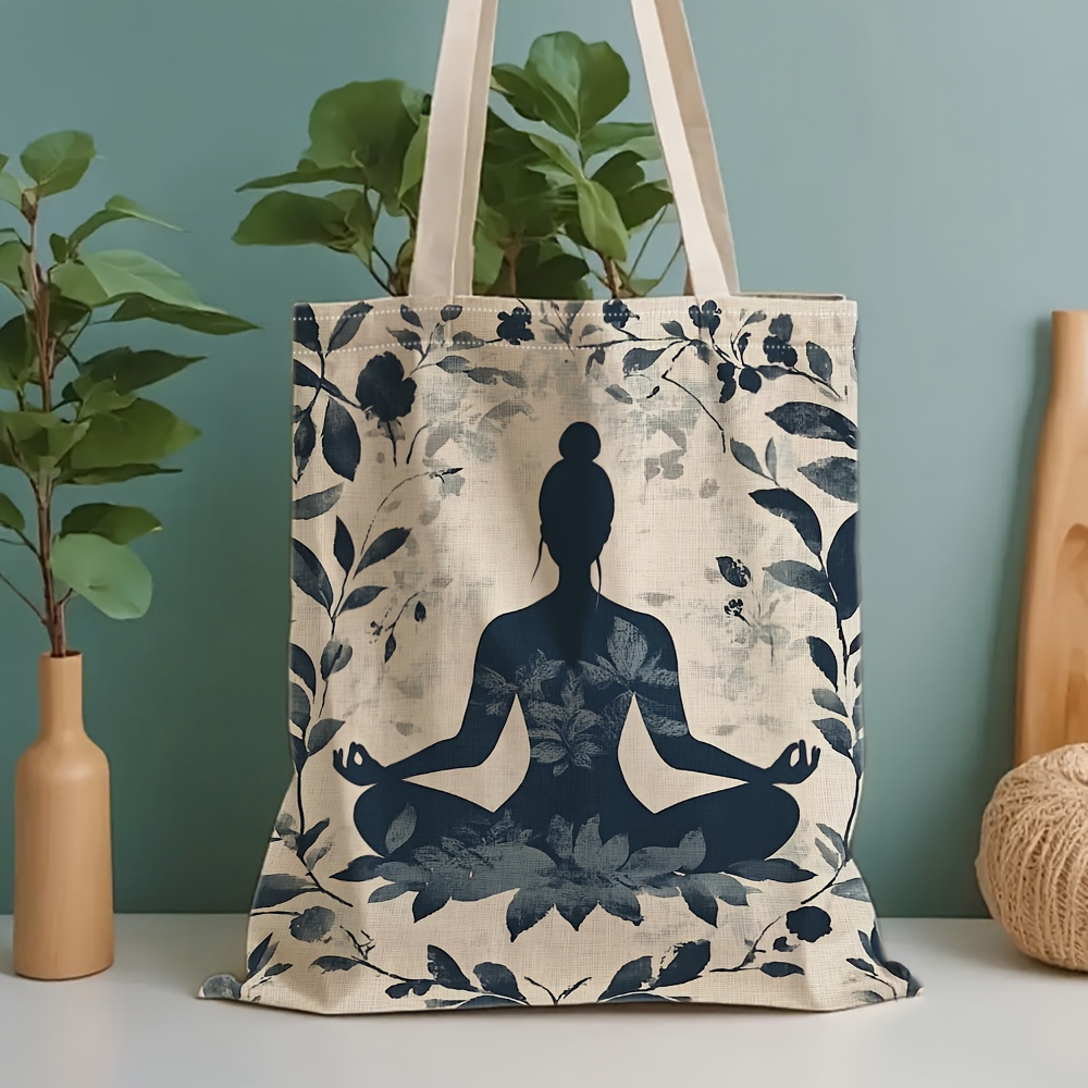 1-delige canvas schoudertas me - Yoga Fitness Gifts recensie en prijs