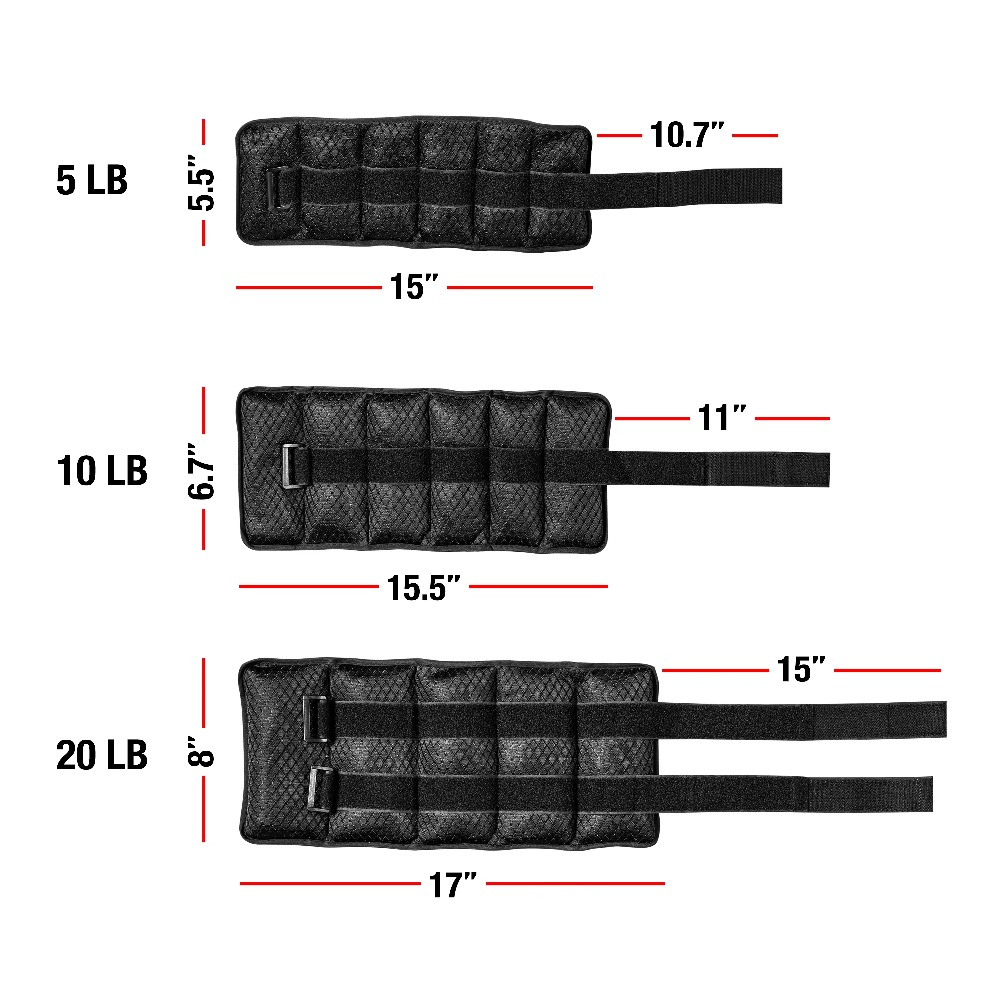 Verstelbare polsgewichten enke - Ankle Weights recensie en prijs